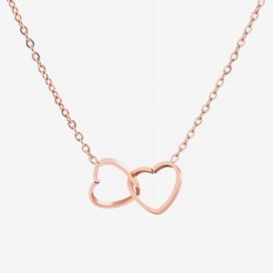 Double Heart necklace